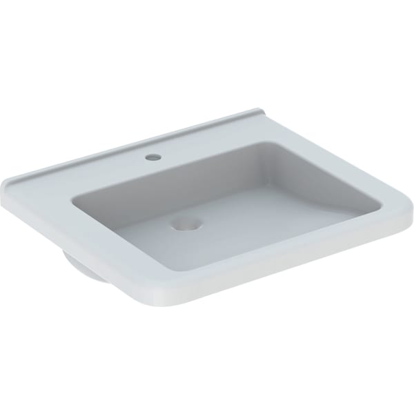 GEBERIT Renova Comfort Square bezbariérové umyvadlo #128667000 - bílá