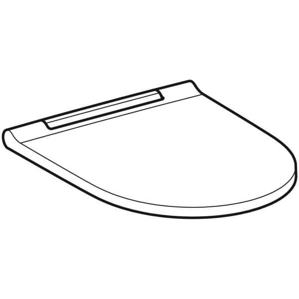 GEBERIT WC sedátko Geberit ONE s lesklým chromovaným povrchem 243.989.21.2