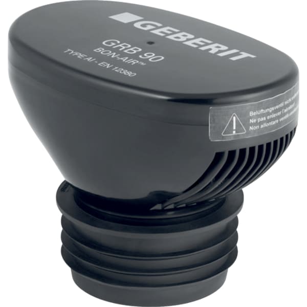 GEBERIT Přivzdušňovací ventil GRB90, pro Geberit Silent-db20 Černá #310.007.00.1