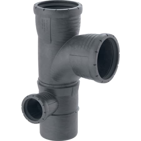 GEBERIT Kombinovaná rohová odbočka Geberit Silent-Pro 87.5° levá #393.578.14.1