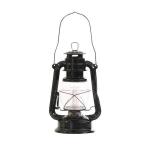 Lucerna metalická s LED světlem, výška 28 cm
