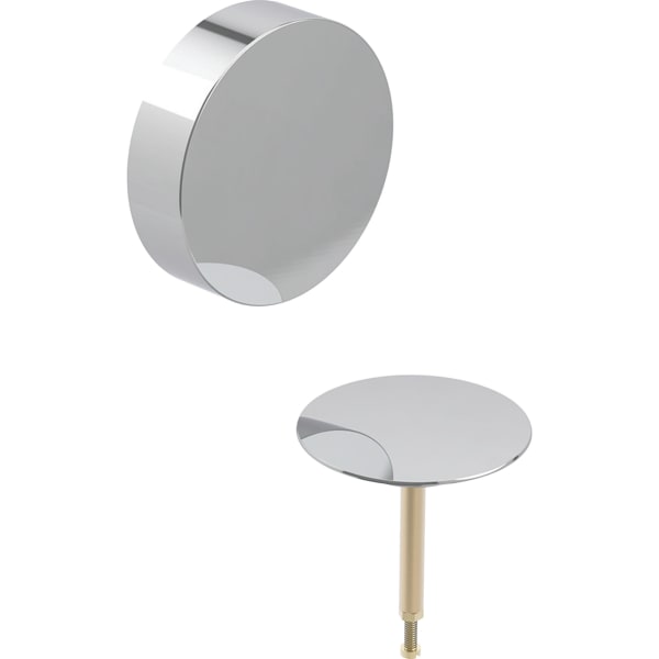 GEBERIT Souprava pro kompletaci Geberit d52, pro vanovou odpadní soupravu s otočným ovládáním chrom / Lesklý #150.281.21.1
