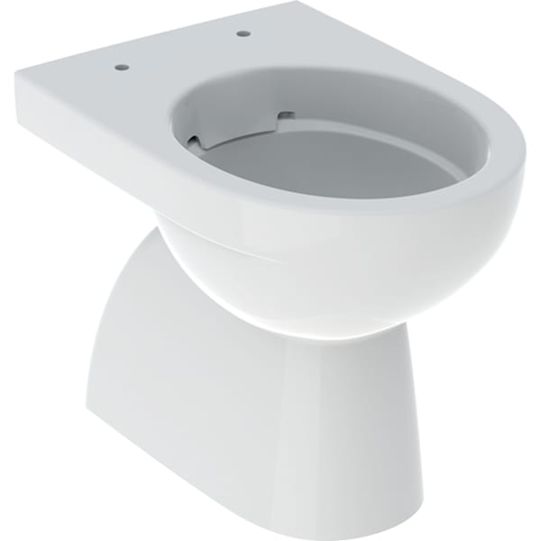 GEBERIT Renova stojící klozet, svislé splachování, částečně uzavřený keramický design, Rimfree #500.399.01.8 - bílá / KeraTect