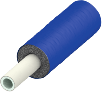 TECE TECEflex vícevrstvé plastové potrubí PE-Xc/Al/PE-RT předizolované,9 mm izolace, modré, dim. 20 #732120