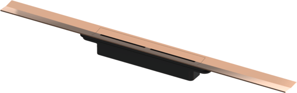 TECE Sprchový profil TECEdrainprofile s barevným povrchem, Lesklá růžová zlatá, 1200 mm #671213