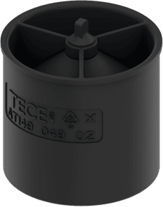 TECE Zápachová uzávěrka s membránou do sifonu TECEdrainline, Pro "snížený" sifon #660016