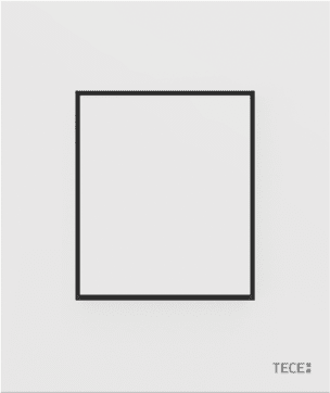 TECE TECEnow splachovací deska pro pisoár včetně kartuše, lesklá bílá #9242400