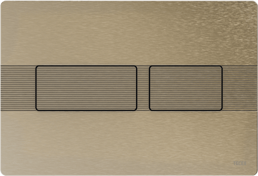 TECEsolid ovládací tlačítko texturované #9240437 - kartáčovaný nikl