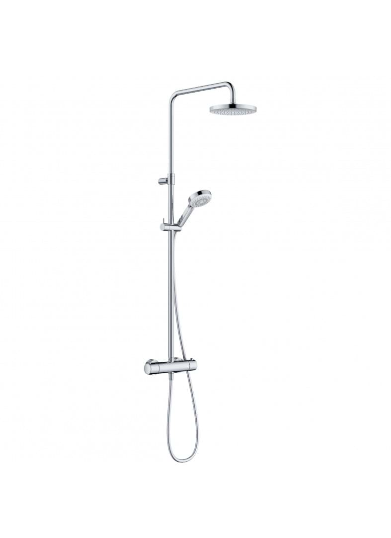 KLUDI KLUDI-DIVE Thermostat Dual Shower System DN 15 #6807905-00 - chrom