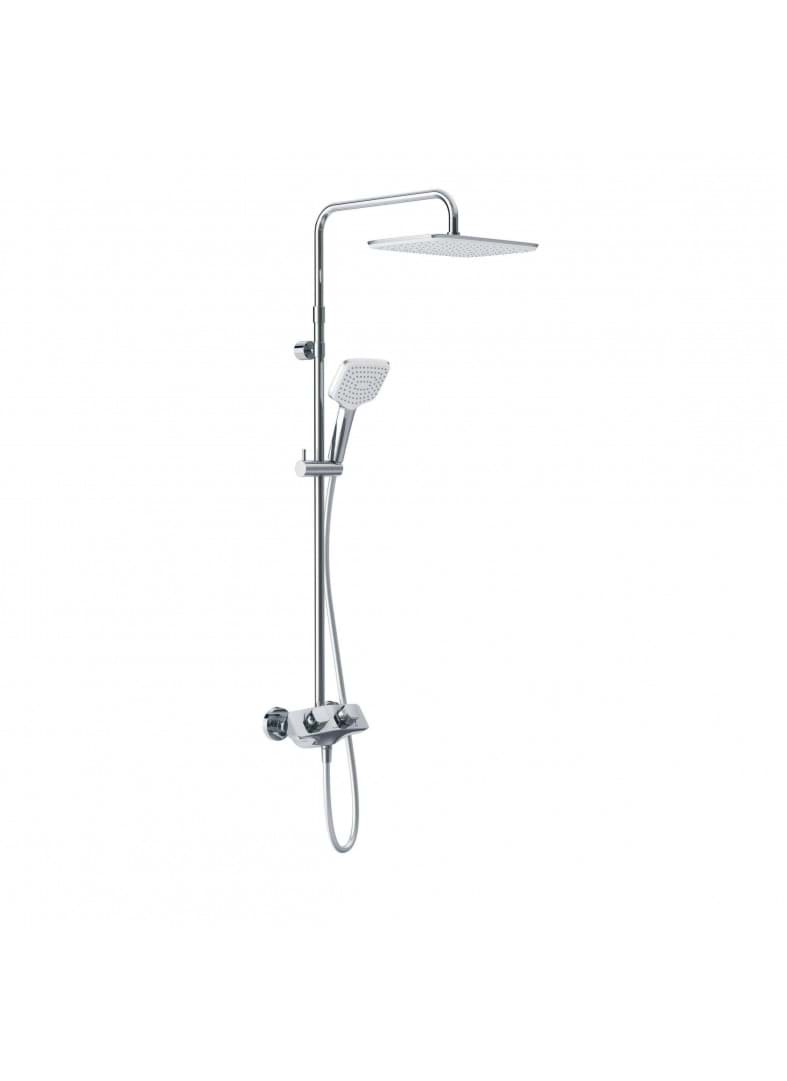KLUDI Dvojitý sprchový systém s termostatem DN 15 #8005005-00 - Chrom