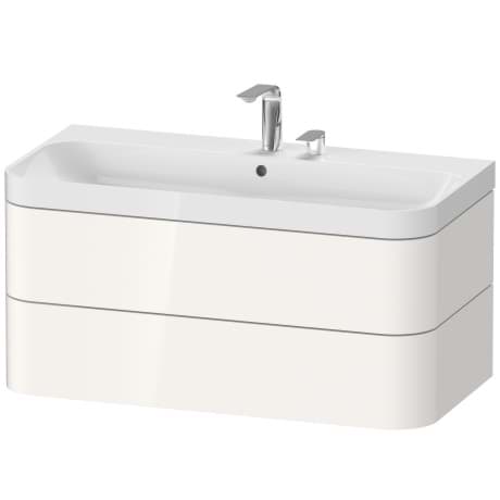 DURAVIT Happy D.2 Plus spodní skříňka s umyvadlem 97,5x49x40cm #HP4348O9292 - Stone Gray Satin Matt