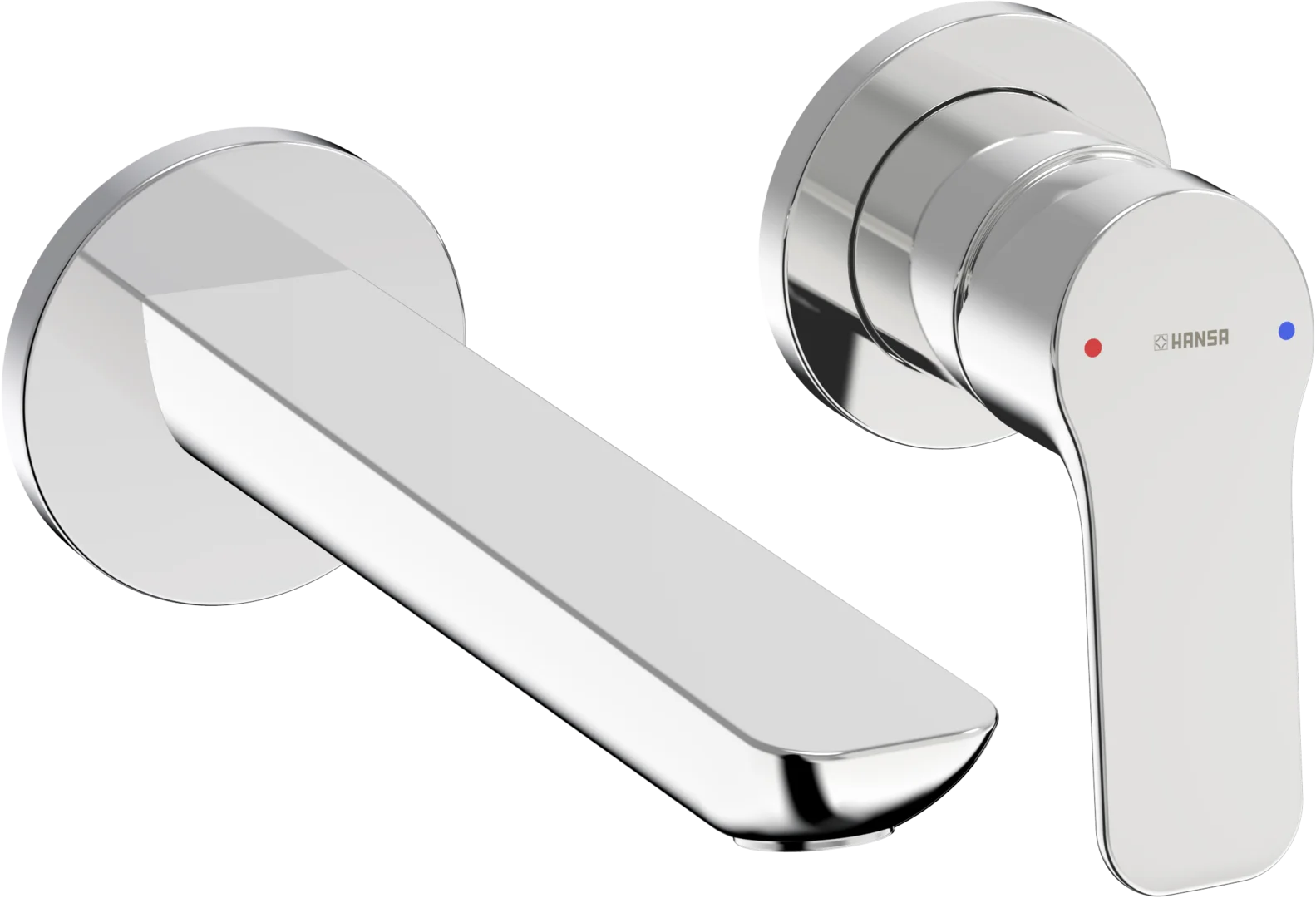 HANSA Basic umyvadlová baterie pod omítku, 2-otvorová #55602103 - chrom
