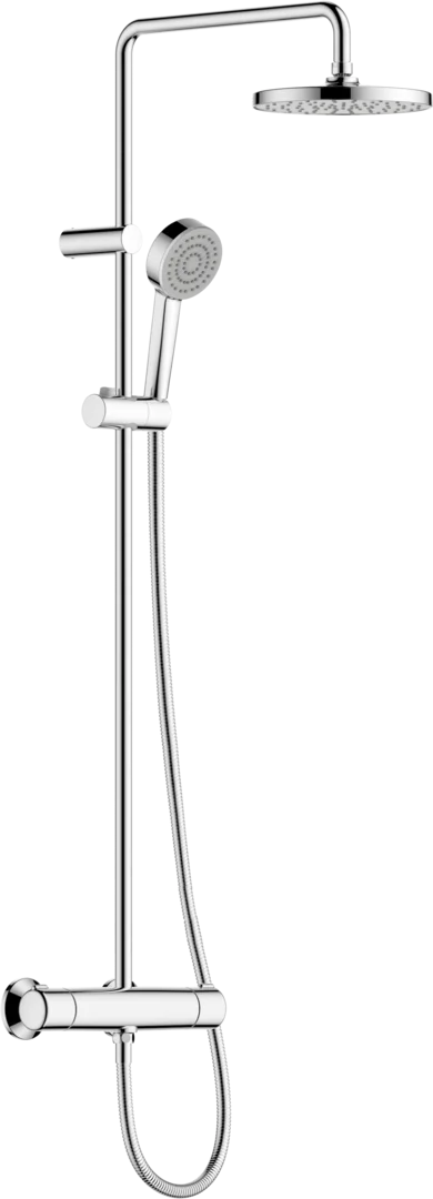 HANSA Basic sprchový systém s termostatem 1jet #55350110 - chrom