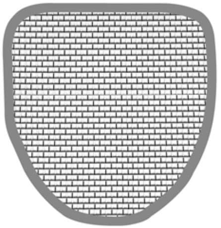 DURAVIT Duraplus sítko pisoáru #0050421000 - ušlechtilá ocel