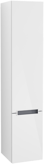 VILLEROY BOCH Subway 2.0 Vysoká skříň, 2 dveře, 350 x 1650 x 370 mm, lesklá bílá #A71000DH