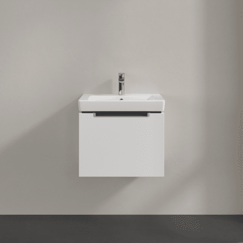VILLEROY BOCH Subway 2.0 Vanity unit, 1 zásuvka, 537 x 420 x 423 mm, lesklá bílá #A68600DH, obrázek 3