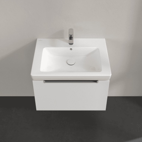 VILLEROY BOCH Subway 2.0 Vanity unit, 1 zásuvka, 637 x 420 x 454 mm, lesklá bílá #A68800DH, obrázek 4