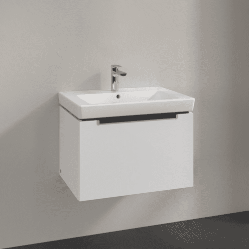 VILLEROY BOCH Subway 2.0 Vanity unit, 1 zásuvka, 637 x 420 x 454 mm, lesklá bílá #A68800DH, obrázek 2