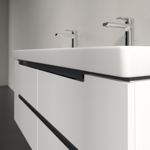 VILLEROY BOCH Subway 2.0 Vanity unit, 4 zásuvky, 1287 x 520 x 449 mm, lesklá bílá #A69910DH, obrázek 5
