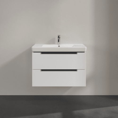 VILLEROY BOCH Subway 2.0 Vanity unit, 2 zásuvky, 787 x 520 x 449 mm, lesklá bílá #A69600DH, obrázek 3