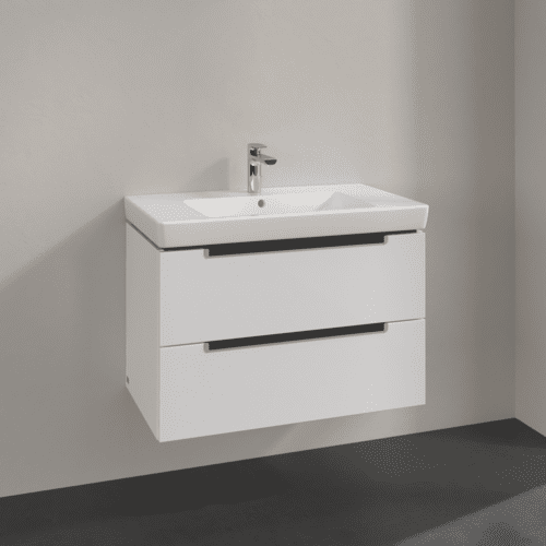 VILLEROY BOCH Subway 2.0 Vanity unit, 2 zásuvky, 787 x 520 x 449 mm, lesklá bílá #A69600DH, obrázek 2