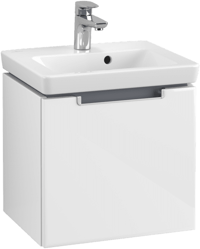 VILLEROY BOCH Subway 2.0 Vanity unit, 1 zásuvka, 440 x 420 x 352 mm, lesklá bílá #A68400DH, obrázek 1