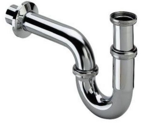 VIEGA sifon umyvadlový trubkový 1 1/4" x 32 mm, 305611 / 5611 chrom