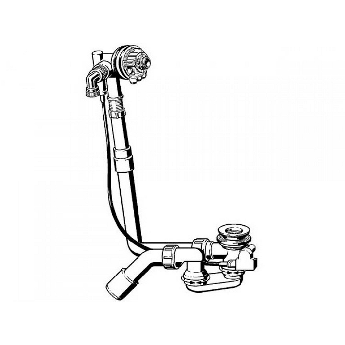 VIEGA Multiplex Trio-odtok/přepad 300029 / 6161.32