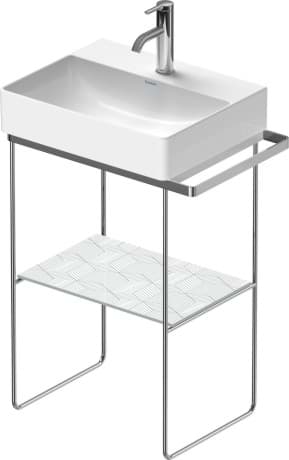 DURAVIT Kovový podstavec 003132 Design by Duravit #0031321000 - Barva 10, Chrom Lesklá 565 mm