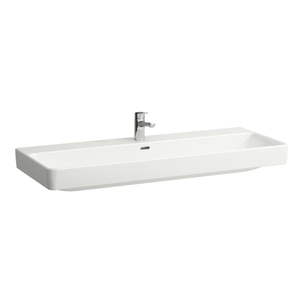 LAUFEN PRO S Dvojité umyvadlo k zabudování do nábytku 1200 x 465 x 95 mm #H814965A001041