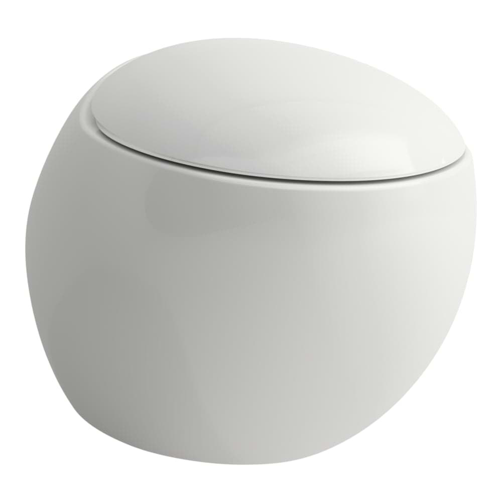 LAUFEN ILBAGNOALESSI Závěsný klozet, rimless, hluboké splachování 585 x 390 x 355 mm #H8209714000001 - 400 - Bílá LCC (LAUFEN Clean Coat)