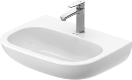 DURAVIT Umyvadlo Med 231160 Design by sieger design #2311600000 - p Barva 00, Bílá Vysoký lesk, Počet míst pro mytí: 1 Uprostřed, Počet otvorů pro armaturu na jednom umyvadle: 1 Uprostřed 600 x 460 mm