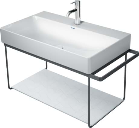 DURAVIT Kovový podstavec 003112 Design by Duravit #0031121000 - Barva 10, Chrom Lesklá 865 mm