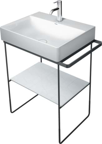 DURAVIT Kovový podstavec 003101 Design by Duravit #0031014600 - Barva 10, Chrom Lesklá 665 mm