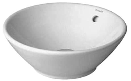 DURAVIT Umyvadlová mísa Bacino 032542 #0325420000 - • Barva 00, Bílá Vysoký lesk, Počet míst pro mytí: 1 Uprostřed Ø 420 mm