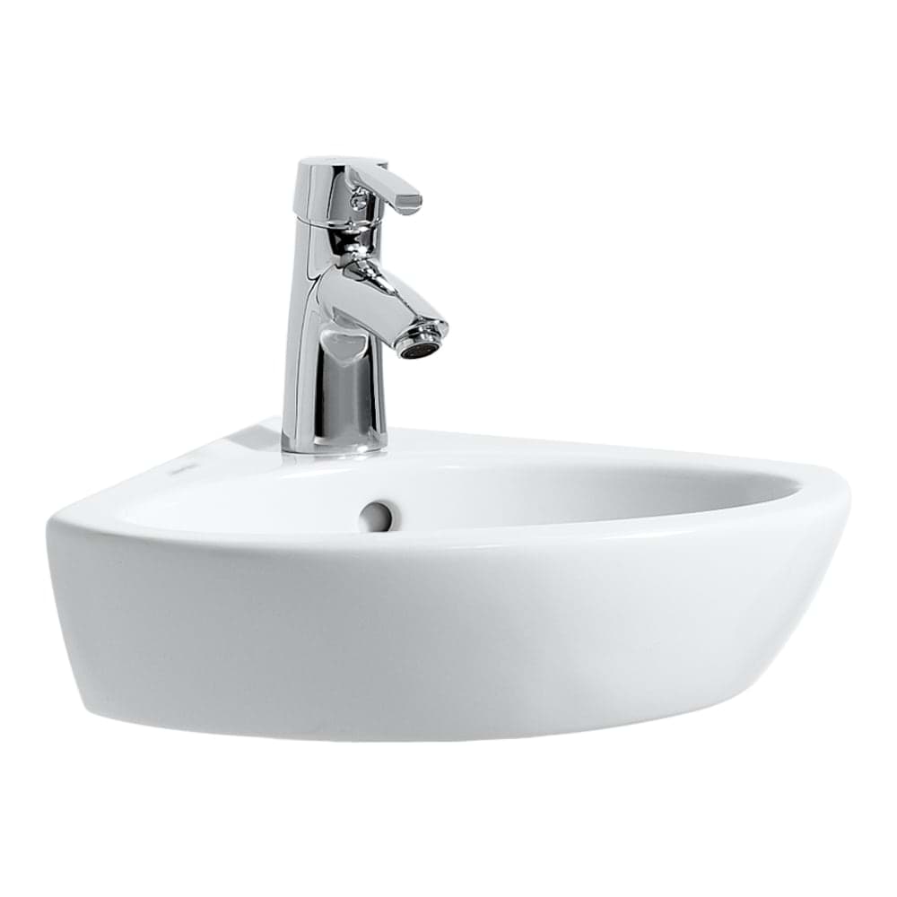 LAUFEN PRO Rohové umývátko 440 x 380 x 170 mm #H8169584001041 - 400 - Bílá LCC (LAUFEN Clean Coat)