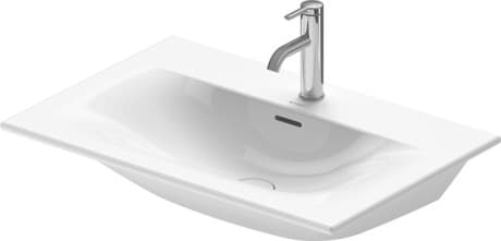 DURAVIT Umyvadlo 234473 Design by sieger design #23447300601 - p Barva 00, Bílá Vysoký lesk, Počet míst pro mytí: 1 Uprostřed, Počet otvorů pro armaturu na jednom umyvadle: 1 Uprostřed 730 mm