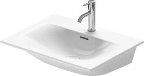 DURAVIT Umyvadlo 234463 Design by sieger design #23446300001 - p Barva 00, Bílá Vysoký lesk, Počet míst pro mytí: 1 Uprostřed, Počet otvorů pro armaturu na jednom umyvadle: 1 Uprostřed 630 mm
