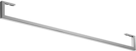 DURAVIT Držák na ručník 003033 #0030331000 - Barva 10, Chrom, Materiál: Mosaz, Počet ramen: 1, Vč. upevňovacího materiálu: Ano 1150 mm