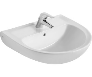 IDEAL STANDARD ECCO / Eurovit umyvadlo 55x44cm s otvorem V154001 bílá