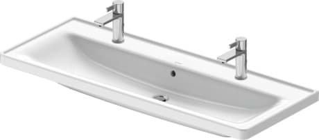 DURAVIT Umyvadlo 236712 Design by Bertrand Lejoly #23671200601 - p Barva 00, Bílá Vysoký lesk, Obdélníkový, Počet míst pro mytí: 1 Uprostřed, Počet otvorů pro armaturu na jednom umyvadle: 1 Uprostřed, Přepad: Ano 1205 x 480 mm
