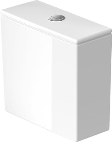 DURAVIT Splachovací nádržka 093500 Design by Matteo Thun & Antonio Rodriguez #0935000000 - © Barva 00, Bílá, Množství vody na splachování: 6/3 l, Sjednocený vodní štítek (UWL) třída: 2 390 x 170 mm