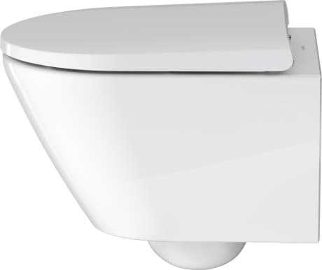 DURAVIT Závěsný klozet Compact 258809 Design by Bertrand Lejoly #2588092000 - © Barva 00, Bílá Vysoký lesk, Množství vody na splachování: 4,5 l 370 x 480 mm
