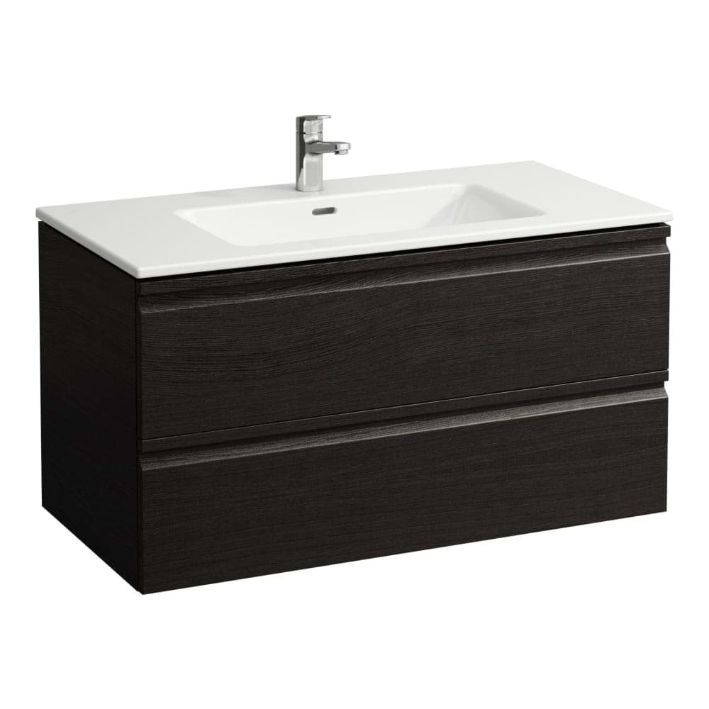 LAUFEN PRO S Umyvadlo včetně skříňky se 2 zásuvkami 1000 x 500 x 545 mm #H8619654801041 - 480 - Grafit mat