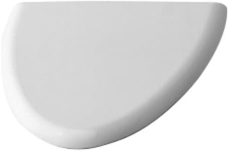 DURAVIT Víko urinálu 006139 #0061391000 - Barva 00, Barva víka: Bílá 291 x 307 mm