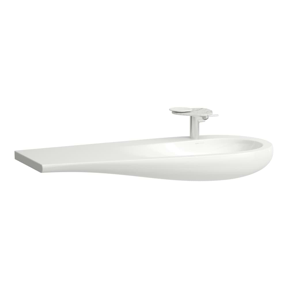 LAUFEN ILBAGNOALESSI Umyvadlo do nábytku, odkládací plocha vlevo 1200 x 500 x 140 mm #H8149744001091