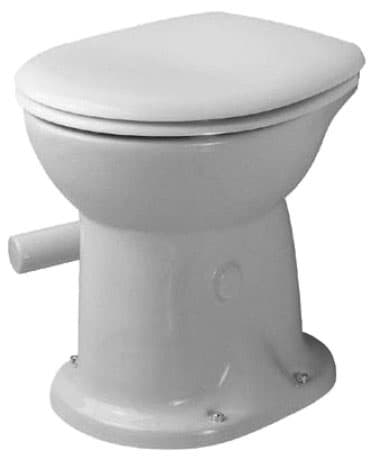 DURAVIT Stojící WC Duraplus 018001 #01800100001 - © Barva 00, Bílá Vysoký lesk 360 x 460 mm