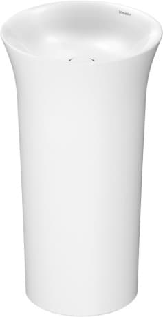 DURAVIT Volně stojící umyvadlo 270350 Design by Philippe Starck #27035000701 - • Barva 00, Bílá Vysoký lesk Ø 500 mm