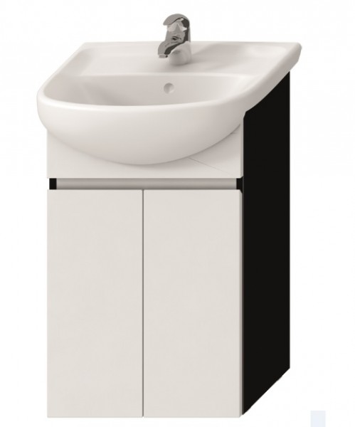 JIKA Lyra Plus, skříňka pod umyvadlo 55 cm H4531110383261 tmavý dub/bílá