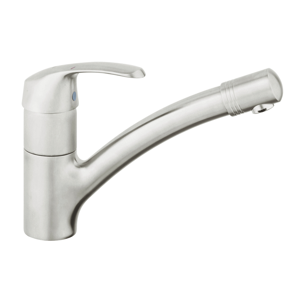 GROHE Jednopáková dřezová baterie Alira, 1/2″ #32997SD0 - nerezová ocel